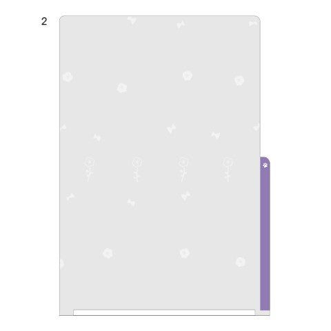 Folder de 3 Compartimentos A4 - Gatos - ColorSwatch