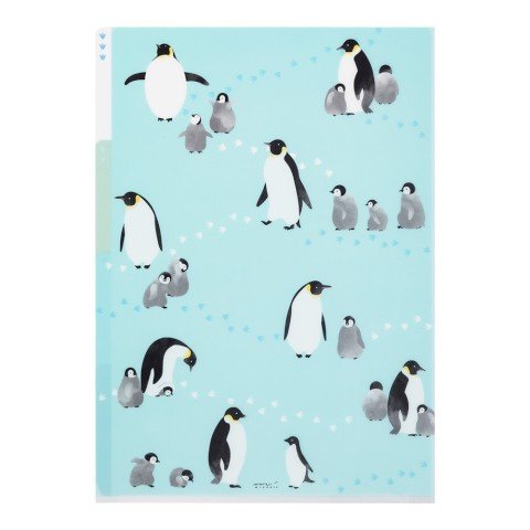 Folder de 3 Compartimentos A4 - Pingüinos - ColorSwatch