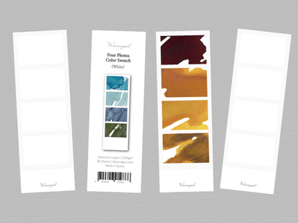 Four Photos Color Swatch Cards - 30 - ColorSwatch