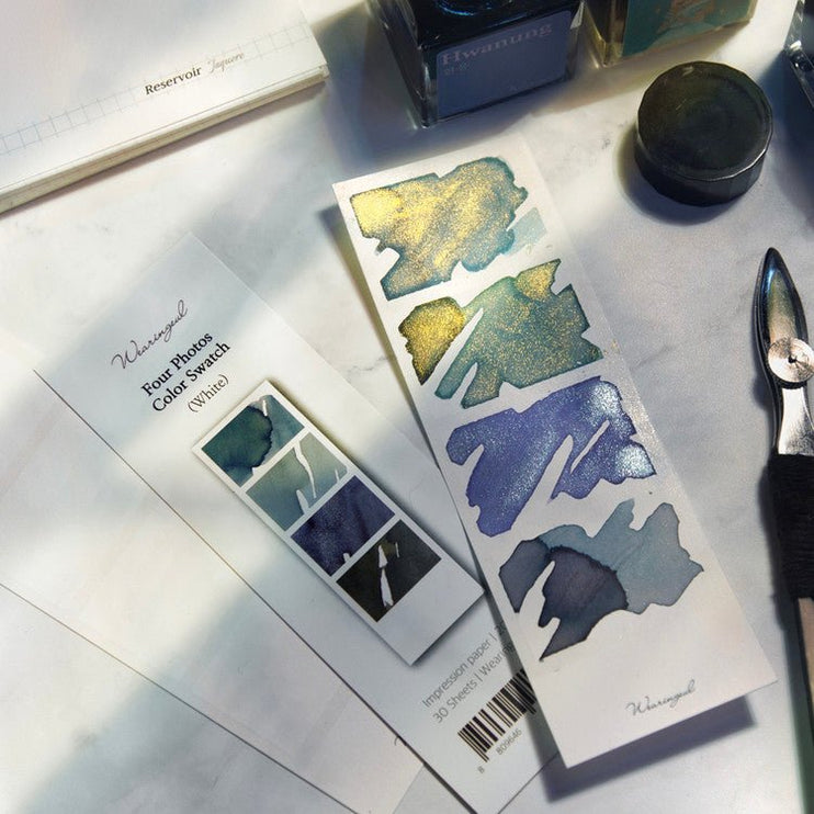 Four Photos Color Swatch Cards - 30 - ColorSwatch