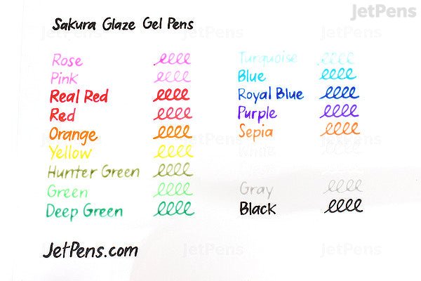 Gelly Roll Glaze (Unidad) - ColorSwatch