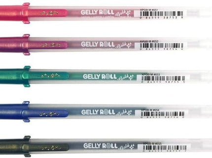 Gelly Roll Gold Shadow - Set de 5 - ColorSwatch