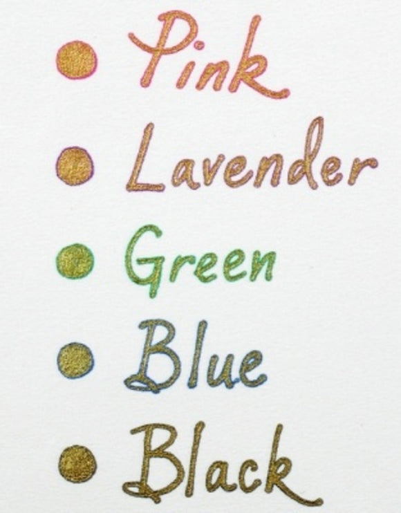 Gelly Roll Gold Shadow - Set de 5 - ColorSwatch