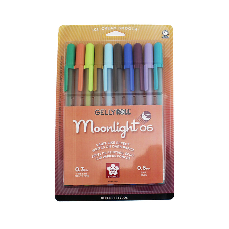 Gelly Roll Moonlight 0.6 - Set de 10 - ColorSwatch