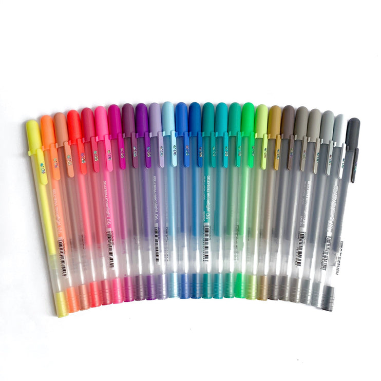 Gelly Roll Moonlight 0.6 - Set de 25 - ColorSwatch