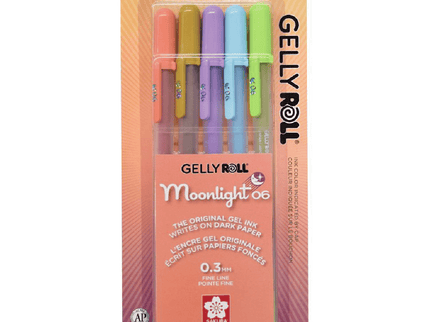 Gelly Roll Moonlight 0.6 - Set de 5 - Daylight - ColorSwatch