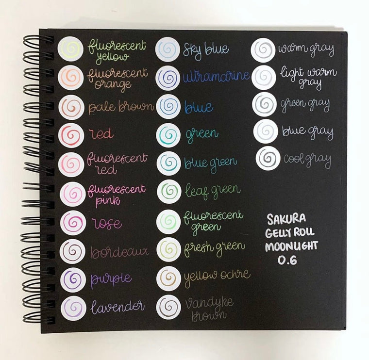 Gelly Roll Moonlight - 0.6mm Fino - (Unidad) - ColorSwatch