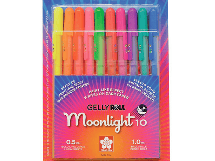 Gelly Roll Moonlight 1.0 - Set de 10 - ColorSwatch