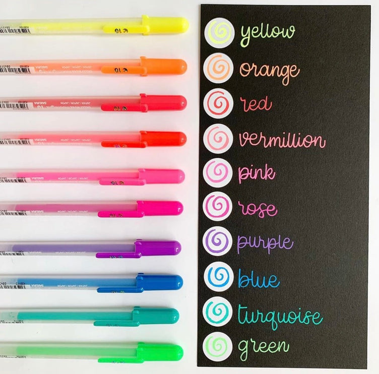 Gelly Roll Moonlight - 10mm Grueso - (Unidad) - ColorSwatch