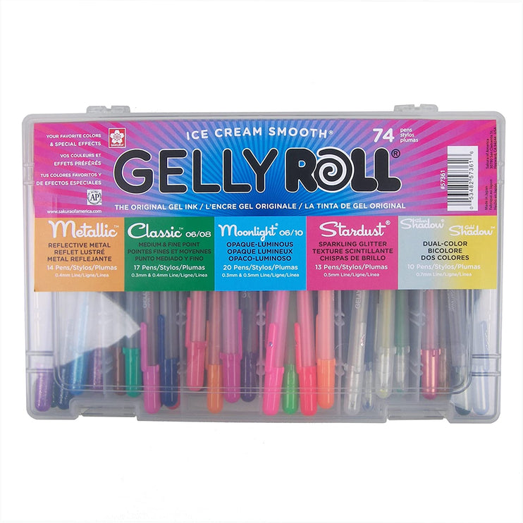 Gelly Roll - Set de 74 - ColorSwatch