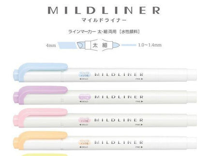 Mildliner - Set 5 - Gentle (nuevo)