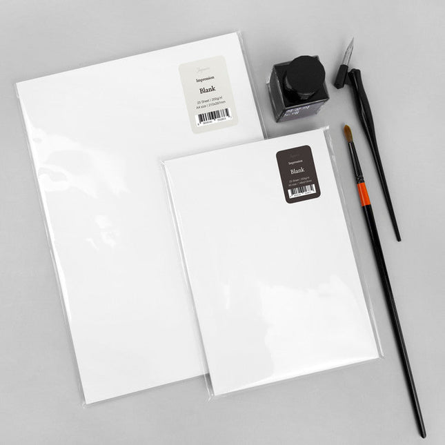 Impression Paper A5 - 25 hojas - En Blanco - ColorSwatch