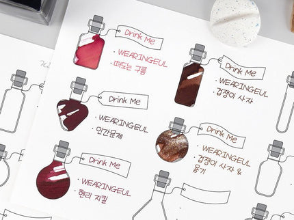 Ink Swatch - Impression Paper A5 - Pociones de Alicia - ColorSwatch