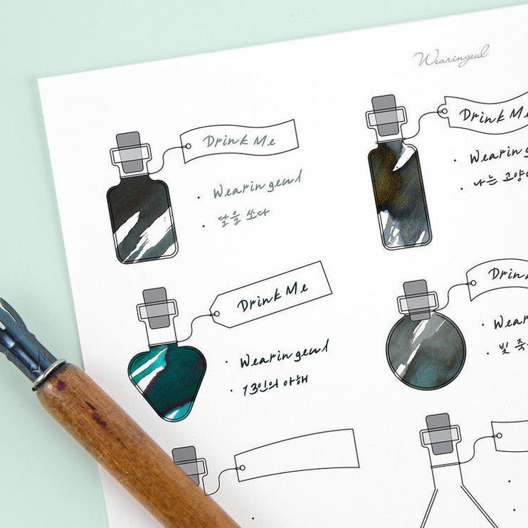 Ink Swatch - Impression Paper A5 - Pociones de Alicia - ColorSwatch