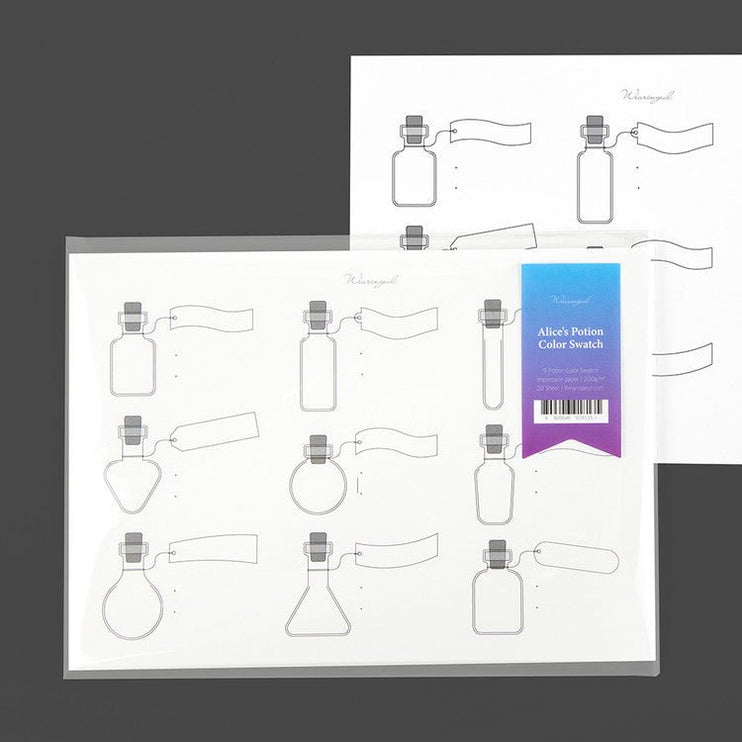 Ink Swatch - Impression Paper A5 - Pociones de Alicia - ColorSwatch