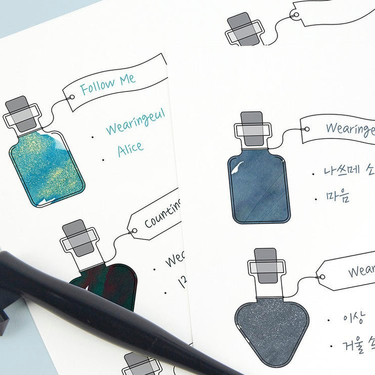 Ink Swatch - Impression Paper A5 - Pociones de Alicia - ColorSwatch