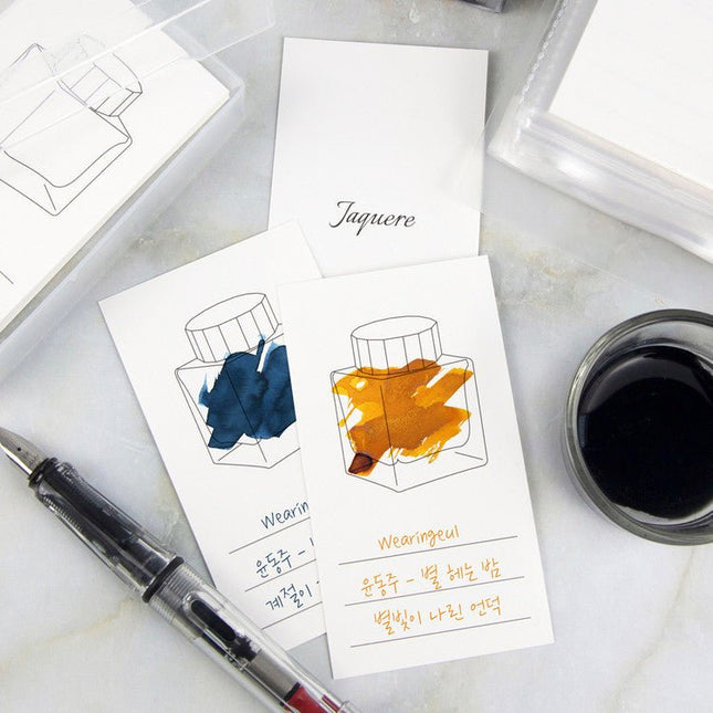 Ink Swatch - Tarjetas Verticales - 100 - ColorSwatch