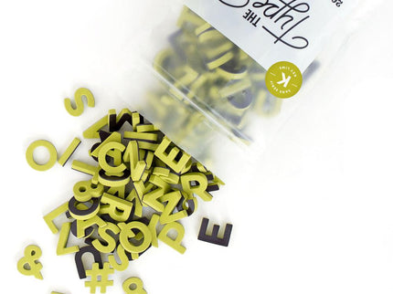 Letras Magnéticas - Key Lime