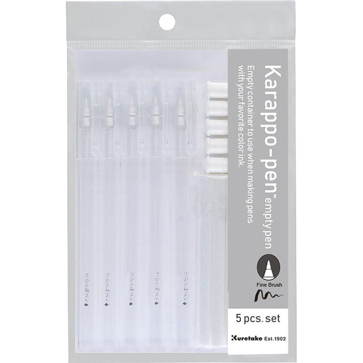 Karappo Pen - Brush - Set de 5 - ColorSwatch