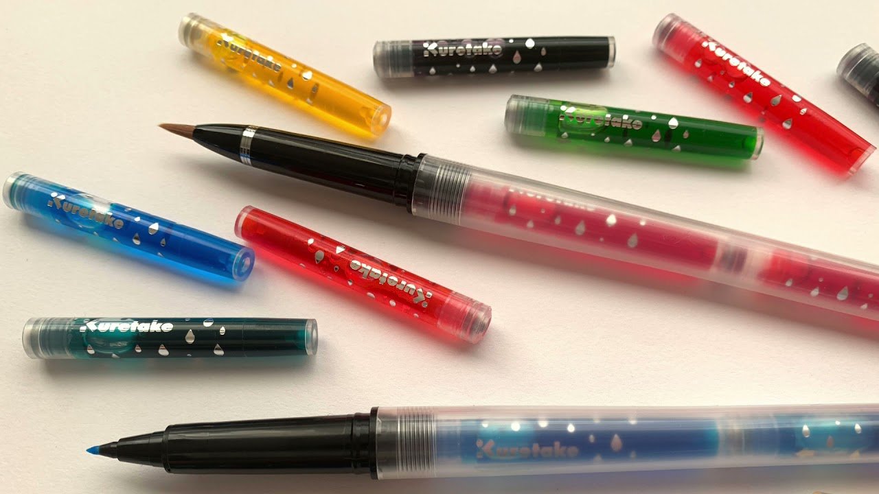 Karappo Pen - Fine Brush (Cartridge Type) - ColorSwatch