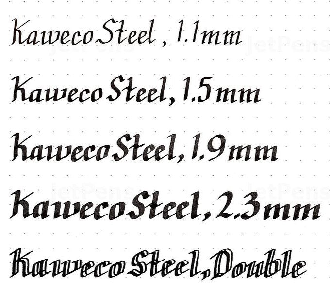 Kaweco Calligraphy Steel Nib 060 - ColorSwatch