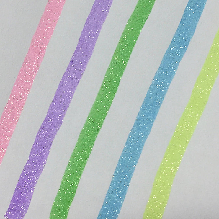 Kirarich - Resaltadores con Brillantina - (Unidad) - ColorSwatch