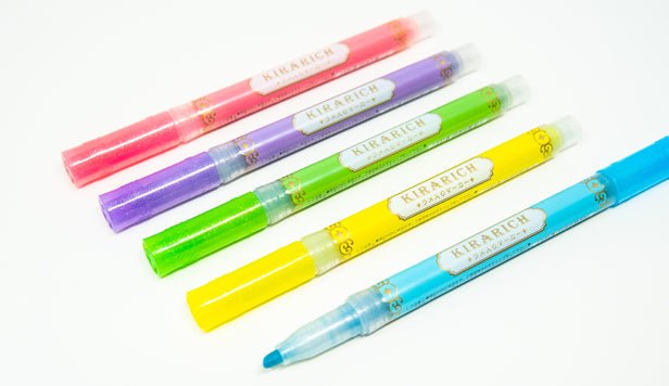 Kirarich - Resaltadores con Brillantina - (Unidad) - ColorSwatch