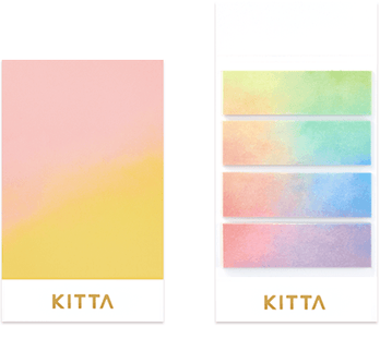 Kitta - Washi Strips - Aurora - ColorSwatch