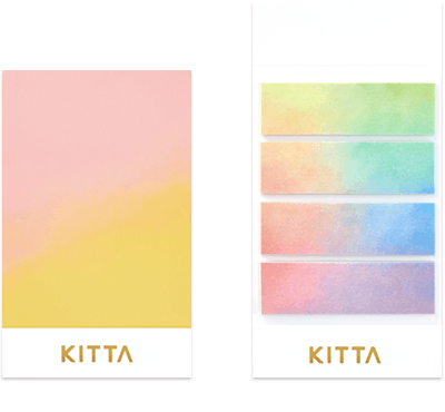 Kitta - Washi Strips - Aurora - ColorSwatch