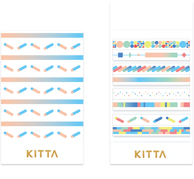 Kitta - Washi Strips - Color bar - ColorSwatch
