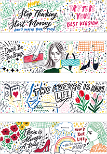 Kitta - Washi Strips - Drawing - ColorSwatch