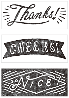 Kitta - Washi Strips - Message - ColorSwatch