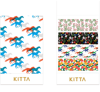 Kitta - Washi Strips - Pattern - ColorSwatch