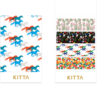 Kitta - Washi Strips - Pattern - ColorSwatch