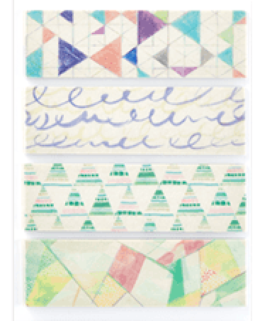 Kitta - Washi Strips - Phantom - ColorSwatch