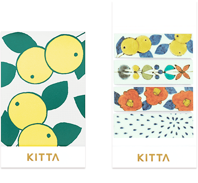 Kitta - Washi Strips - Pottery - ColorSwatch