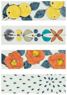 Kitta - Washi Strips - Pottery - ColorSwatch