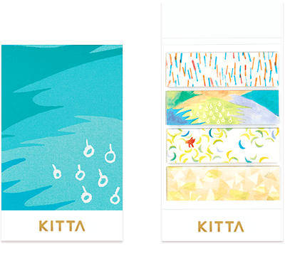 Kitta - Washi Strips - Soyokaze - ColorSwatch