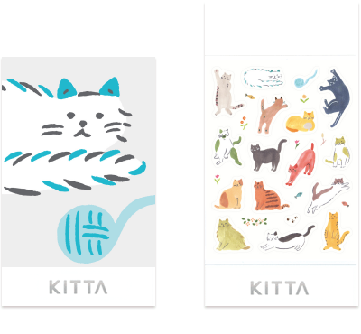 Kitta - Seal Stickers - Cat