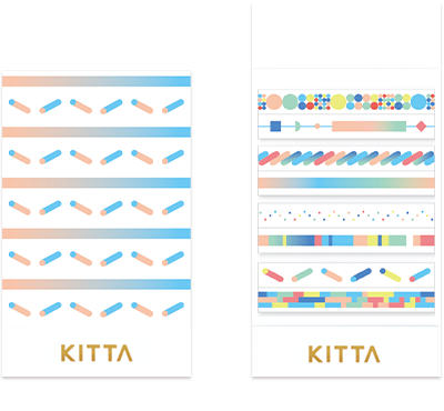 Kitta - Washi Strips - Color bar