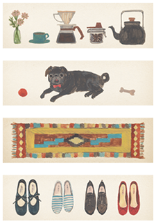 Kitta - Washi Strips - Life