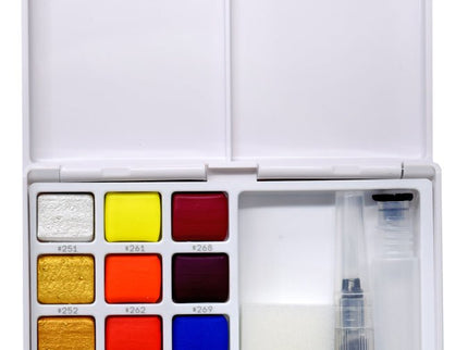 Koi Acuarelas - Pocket Field Set 12 - Perladas - ColorSwatch