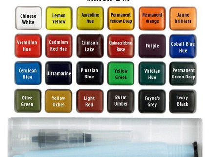 Koi Acuarelas - Pocket Field Set 24 - Clásicos - ColorSwatch