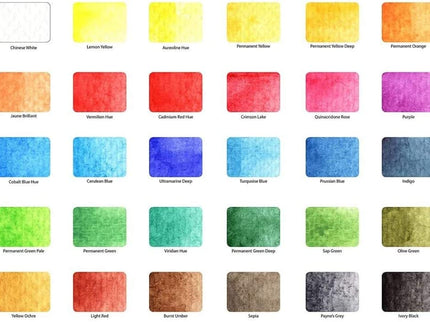 Koi Acuarelas - Pocket Field Set 30 - Clásicos - ColorSwatch