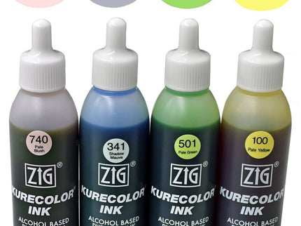 Kurecolor - Alcohol Ink - Pastel - ColorSwatch