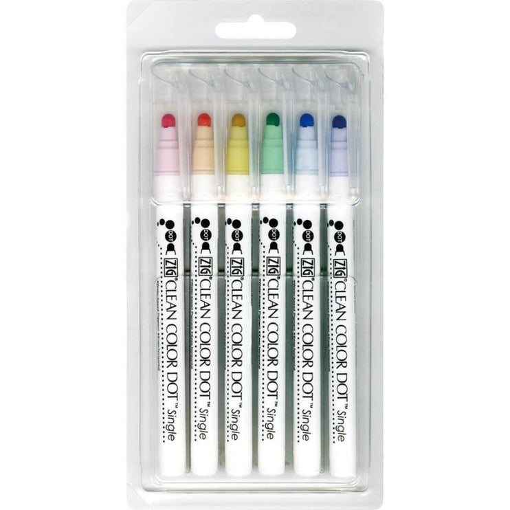 Clean Color Dot Single - Set 6 - Mild Colors