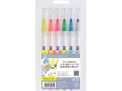 Clean Color Dot Single - Set 6 - Highlight Colors