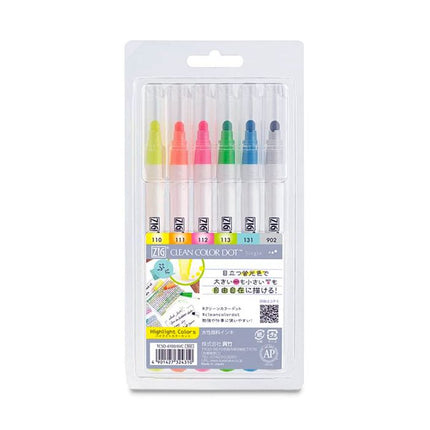 Clean Color Dot Single - Set 6 - Highlight Colors