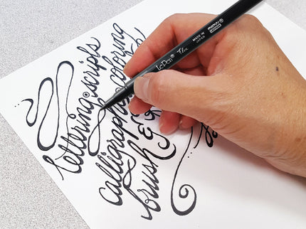 Le Pen Flex Brushpens - Set de 6 - Pastel - ColorSwatch