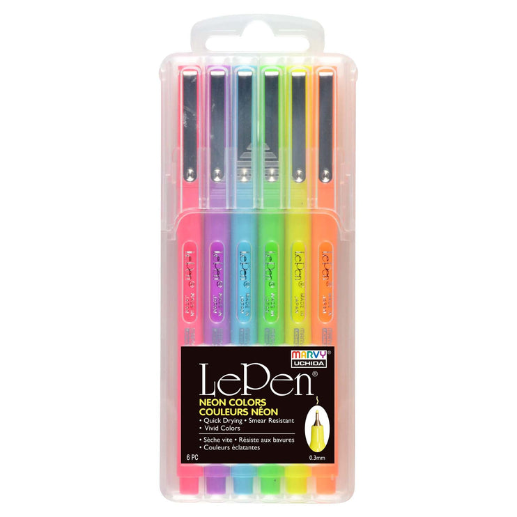Le Pen - Set de 6 - Neon - ColorSwatch